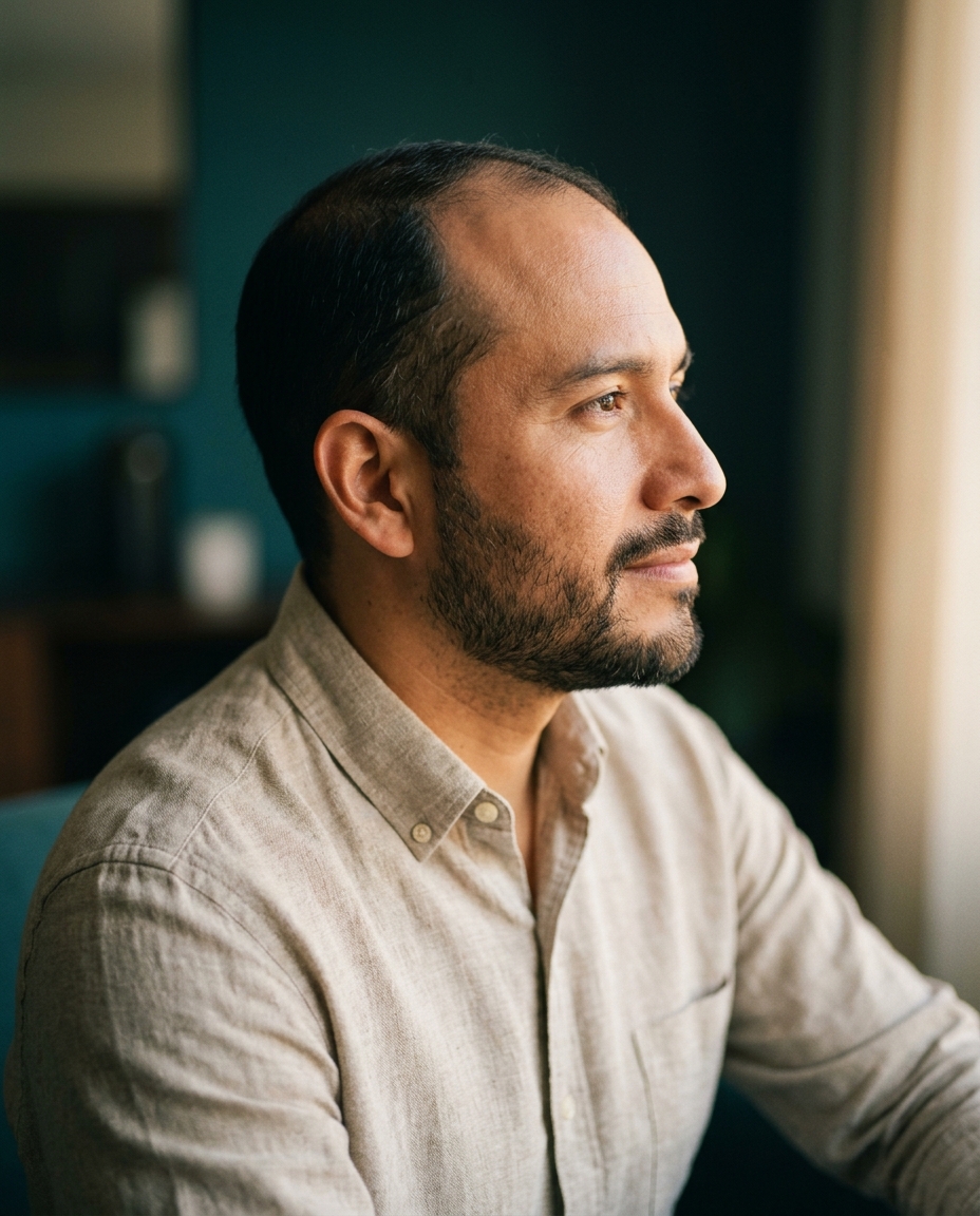 Tricología masculina para caída del cabello